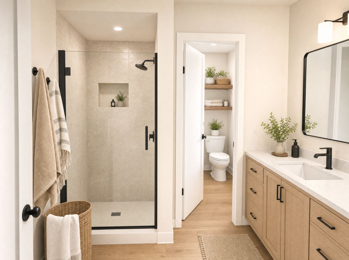 Bathroom rendering
